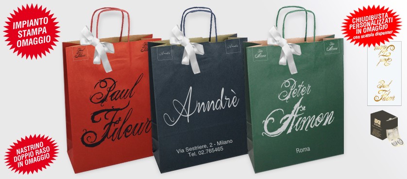 Shopper personalizzate SEALING COLORATE